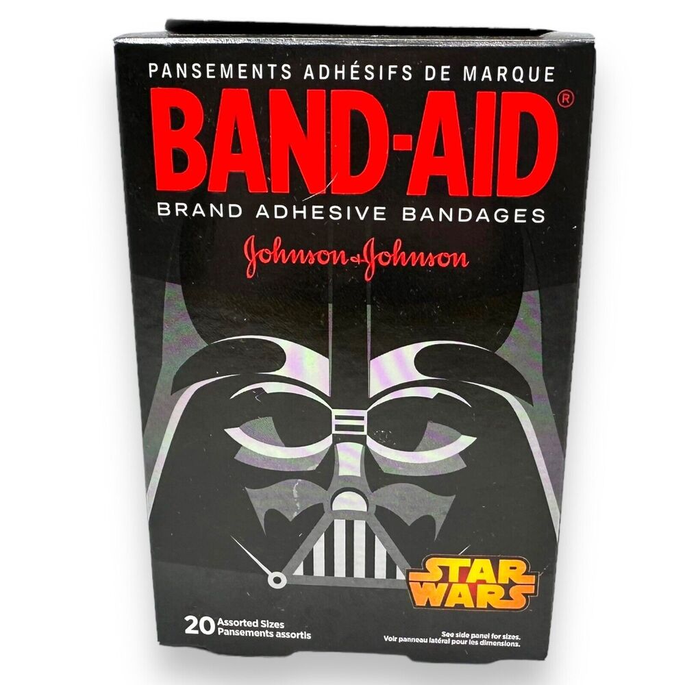 2014 NEW Johnson & Johnson Band Aid Star Wars Darth C3P0 Vader Collectors Series